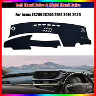 For Lexus ES250 2018 2019 2020 Leather Dashmat Dashboard Cover Mat Carpet Car-Styling accessories