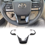 Suitable for 2023 Land Cruiser LC300 Steering Wheel Decorative Stickers Land Cruiser300 Interior Acc