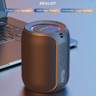 ลำโพงไร้สาย ZEALOT S32Pro พกพาได้ พร้อมไฟเบรนนิ่ง สามารถใช้กับการ์ด TF, แฟลชไดรฟ์ USB, สายสัญญาณเสีย