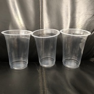 Cup glass 14 oz brand GKI glass cup juice boba coffee thick