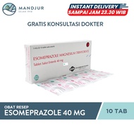 Esomeprazole 40 mg 10 Tablet / Obat Asam Lambung &amp; Gerd