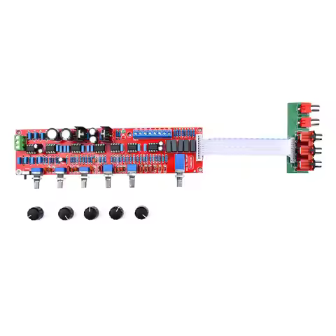 Gaqqee NE5532 Subwoofer Preamplifier Board HiFi 5.1 Tone Preamp Volume Control Adjustment NE5532 HIF