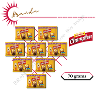 Energen Champion Choco Malt Drink - Twin Pack 70g  x 8 Sachets wtih Vitamins & Egg