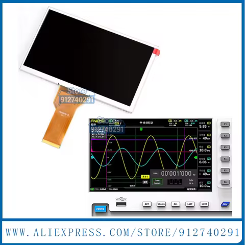 New 7 inch LCD Display Screen For Fnirsi-1014D FNIRSI 1014D Oscilloscope LCD Module 50 pins