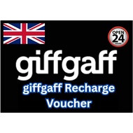 UK giffgaff Mobile Prepaid Recharge Voucher Reload Pin Pay As You Go £