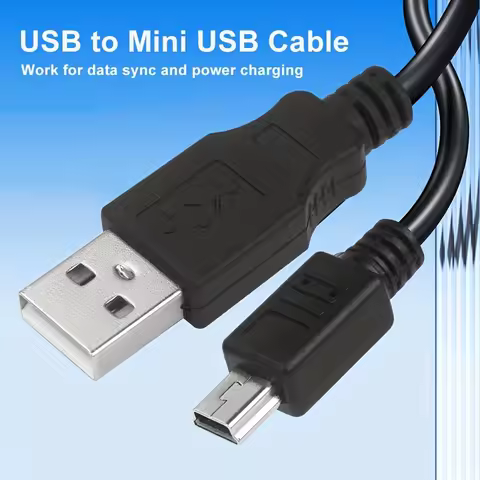 USB 2.0 A Male to Mini-B 5Pin Male Cable, USB 2.0 A to Mini 5 Pin B Cable, Mini USB Cable, USB Mini