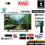 (FREE SHIPPING) XMA LED TV 32" INCH Smart TV DOLBY/BLUETOOTH/E-SHARE/WI-FI/OPTICAL/FRAMELESS/YOUTUBE