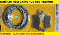 VARIO Kampas rem depan belakang Dispad Motor Vario FI CBS Techno 125