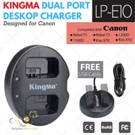 Original Kingma LP-E10 Charger Canon 1100D 1200D 3000D 4000D