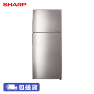 SHARP SJ-22G-S 224公升 雙門變頻雪櫃 J-TECH變頻壓縮機, Ag+ 納米銀除臭器, 一級能源標籤；多重氣流冷凍系統