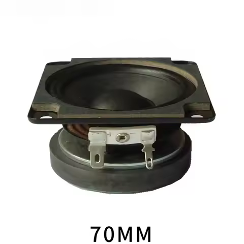 2.75 Inch Midrange Speaker 70MM square 10W 4Ohm/8Ohm optional Fullrange Speaker(1pcs speaker)