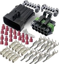 Metri-Pack 150 Series 10-Way Connector w/16 18 AWG Sealed 16 V & 14 amps