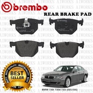 BREMBO BMW E65 E66 730i 730d 735i Front Rear Disc Brake Pad