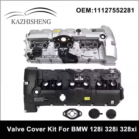 11127552281 Valve Cover Kit for BMW N52 N51 3.0L E82 128i E9X 323i 328i E60 528i E70 X5 3.0si E83 X3