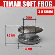 Timah Soft Frog Bandul Pemberat Umpan Katak