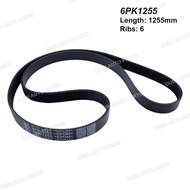 6PK1255 V-Ribbed Belt For TOYOTA CAMRY XV50 2.5L 2011-2020 RAV4 XA40 LEXUS ES250 RX270 HYUNDAI ix25 
