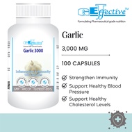 GET Effective Garlic 3000 | Strengthen Immunity and Support Healthy Cholesterol Levels