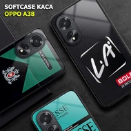 Softcase Glass Glass Oppo A38 [E659] Case HP Oppo A38 - Casing Oppo A38 - Softcase Oppo A38 Latest