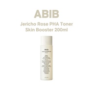ABIB Jericho Rose PHA Toner Skin Booster 200ml – Mild Exfoliating & Hydrating Toner, With PHA + Resu