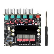 Diymore Q100H DC12-24V วอลคอมม์ Aptx Bt บอร์ดเครื่องขยายเสียง2.1ช่อง50W * 2 + 100W เครื่องขยายเสียงซ