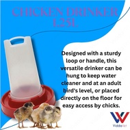 Chicken Drinker 1.25L Safe & Durable Water Container for chicks