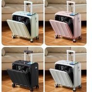 Front Flip Rechargeable Luggage 2025 Style 18 Inch 3.8kg