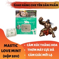 Kẹo DENTISTE MASTIC LOVE MINT Thái Lan cao cấp hương bạc hà the mát (hộp 20 viên) - hàng chính hãng
