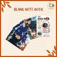 Blank Note book sketch book/ Blank Book Aesthetic Cover