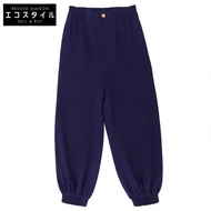Gucci Jog Easy Pants, Women's, Blue, Size 40, 611282