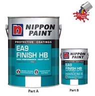 5L SET NIPPON EA9 FINISH HB EPOXY (+ HARDENER) - BS9103 BLACK