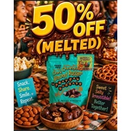 Trader Joe's Dark Chocolate Almond Butter Pretzel Nuggets 227g