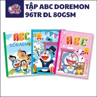 10 ABC DOREMON Notebooks 4 cells + 5 cells 80GSM