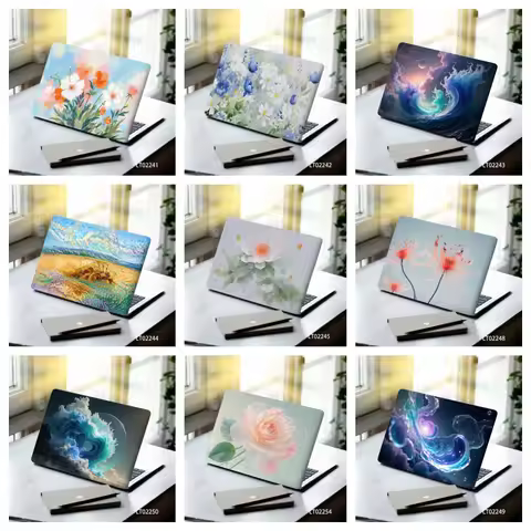 2 PCS Waterproof Scratch-Resistant PVC Stickers Self-Adhesive Removable 15.07x10.82 Inches 3D Decal 