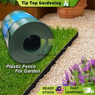 Pagar Plastik Landskap Taman Rumput / Plastic Fence Garden Landscape Edge Lawn Edging Bunga Pagar Se