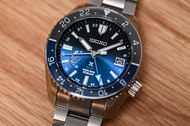 [JDM] BNIB SEIKO JAPAN EDITION PROSPEX SPRING DRIVE GMT TITANIUM LIMITED EDITION 400 PCS SBDB041 BLUE DIAL STAINLESS STEEL BRACELET MEN WATCH