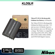 Nikon EE-EL3e Rechargeable Lithium-Ion Battery (1410mAh) for Nikon D50/ D70/ D70s/ D80/ D90/ D200/ D