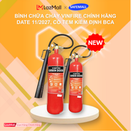 [CHÍNH HÃNG] Bình chữa cháy ABC / BC và khí CO2 MT3 có tem kiểm định Bình cứu  hỏa Vinfire 1kg 2kg 4