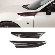 For Subaru BRZ Toyota 86 GT86 2012-2020 Car Side Air Outlet Fender Fin Vent Trim Cover Carbon Fiber