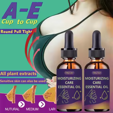 Breast Regrow Essential Oil Chest Enhancement Bust Plump Up Growth Enlarging Boobs Bigger Lift Firmi