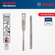 BOSCH SDS-Plus 5X Masonry &amp; Reinforced Concrete Hammer Drill Bit (12mm x 100mm x 160mm) - 2608833807