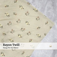 Rayon Twill Fabric Motif AD 09