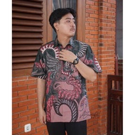 KATUN Premium Sewing Combination Cotton Batik Shirt ART-H09