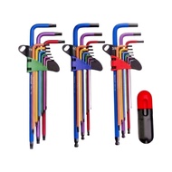 【8NEW】Industrial‑grade Color‑Coded Hex Key Wrench Set