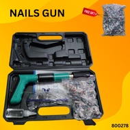 Manual Steel Nails Gun Tufting Gun Nail Gun Steel Rivet Gun Concrete Rivet Tool With 20 Nails Wire Fastening Nail