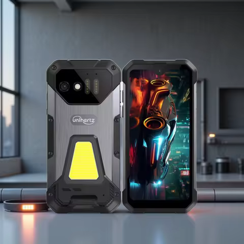 Unihertz 8849 Tank Mini Rugged Smartphone 4.3 Inch Small Cell Phone 24GB+256GB Android 13 5800mAh 10