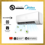 (WEST) Midea (2.5HP) R32 Inverter MSXS Xtreme Save Inverter Wall Mounted Aircond