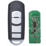 KEYECU SKE13D-01 Remote Car Key Fob 4 Button FSK 315MHz ID49 PCF7953P Chip for Mazda 3 6 Miata MX5 2