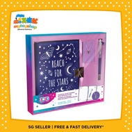 3C4G Celestial Velvet Journal w Necklace & Pen