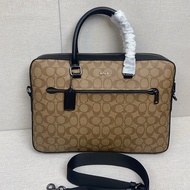 C0A ** Original Label 1: 1 2025 New Style Classic Coating Men's Portable Briefcase Shoulder Messenge
