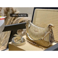 With  [Real 2025  Shooting C0A0H] Underarm Dumpling Bag Shoulder Bag Fashion Female Bag  Leather Bag